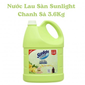 Nước Lau Sàn Sunlight Chanh Sả 3.6Kg